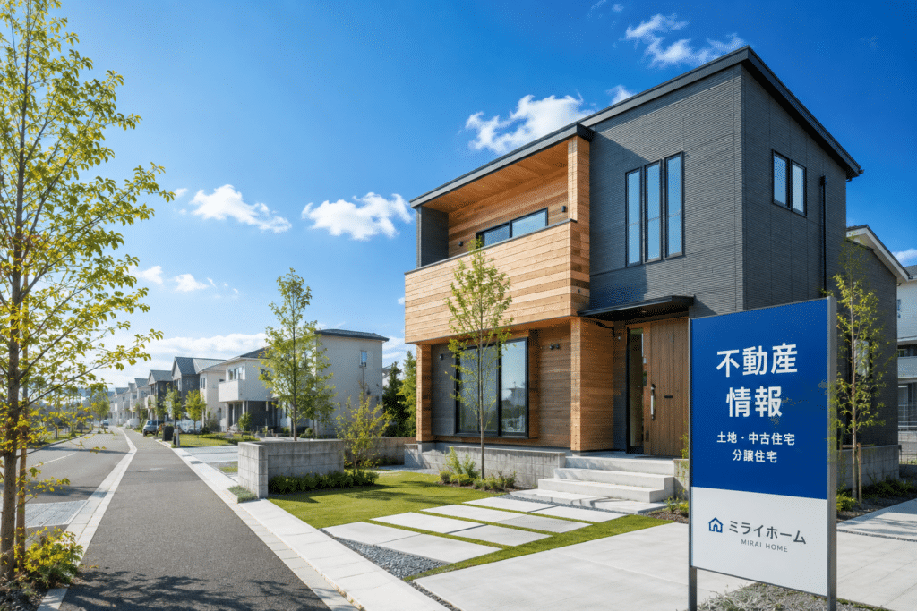苫小牧の土地と中古住宅を扱う不動産事業